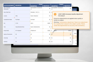 Validating Adjustments: Comparable Analysis in Appraisal Reviews